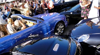 В одной аварии пострадали Bentley, Ferrari, Aston Martin, Mercedes-Benz и Porsche